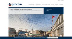 Desktop Screenshot of procominvest.de