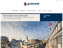 Tablet Screenshot of procominvest.de